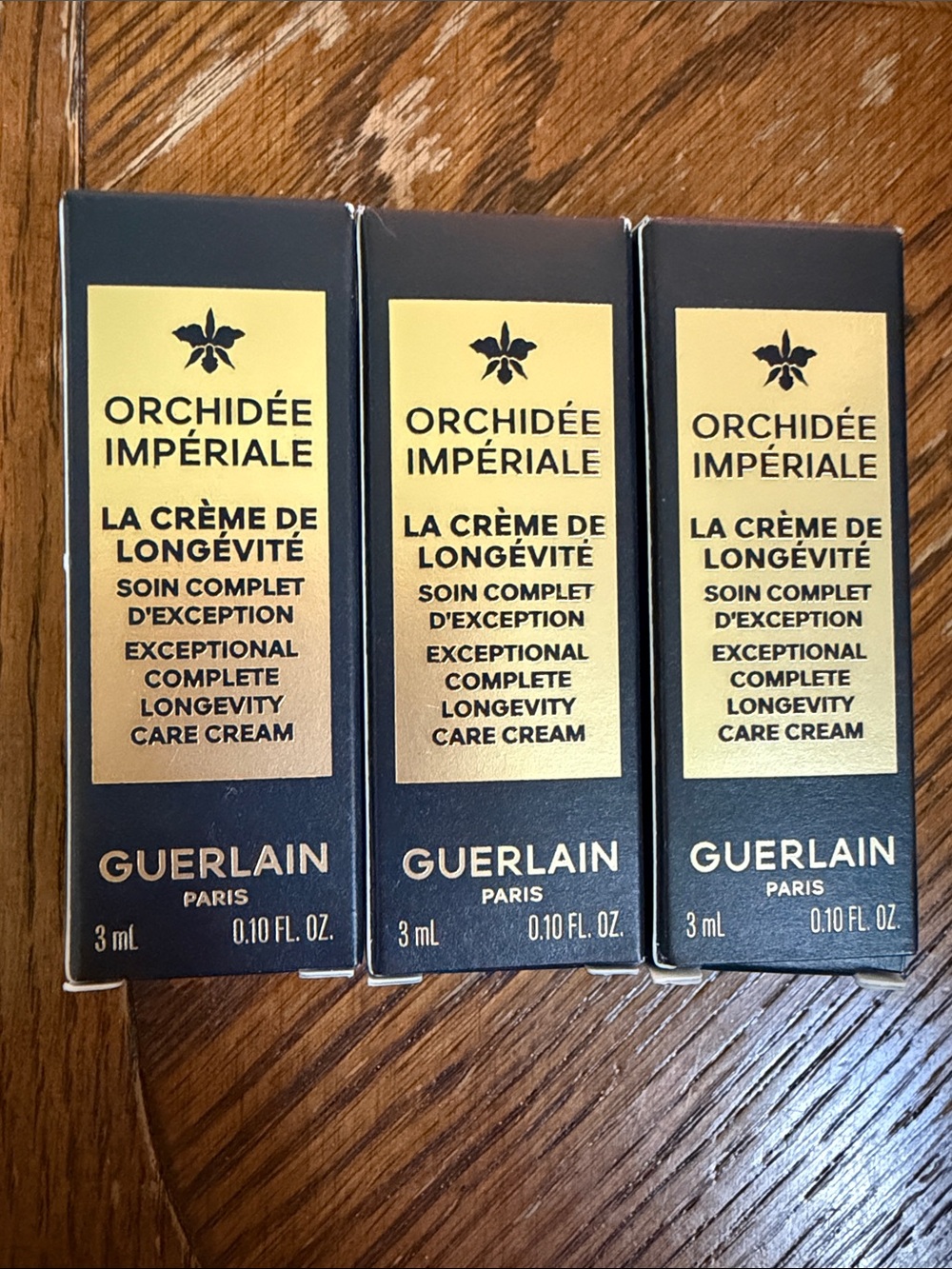 3 x Guerlain Orchidée Impériale The Longevity Cream